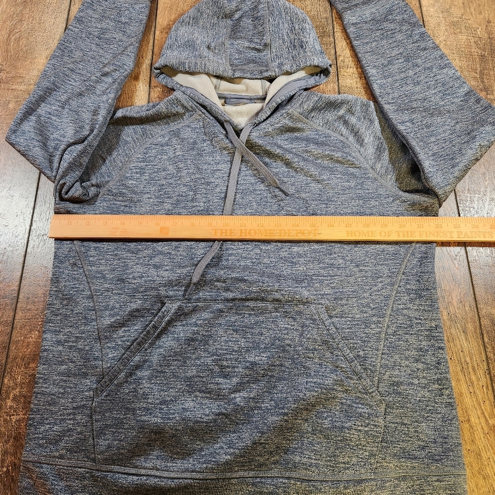 Adidas Climawarm Pullover Hoodie Game Day Sweater Sweatshirt Men’s Large Gray - Picture 6 of 10